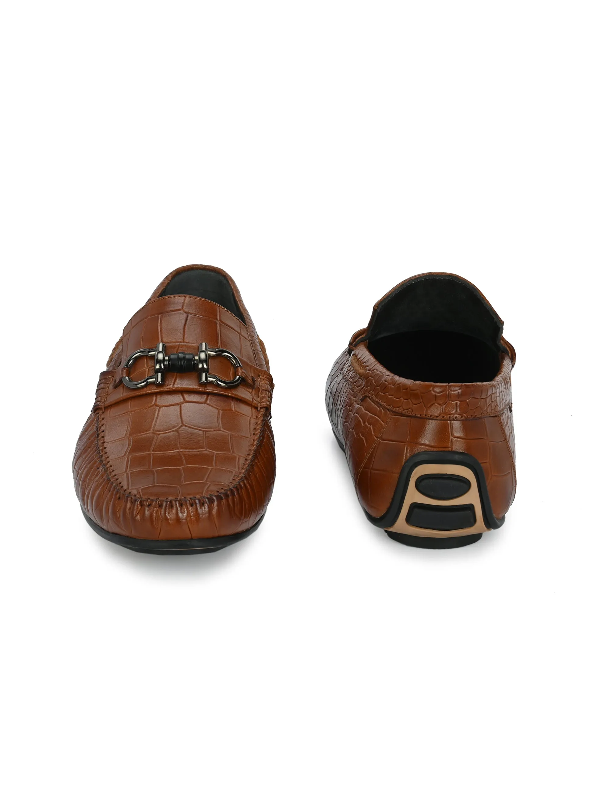 Libson Tan Driving Loafers