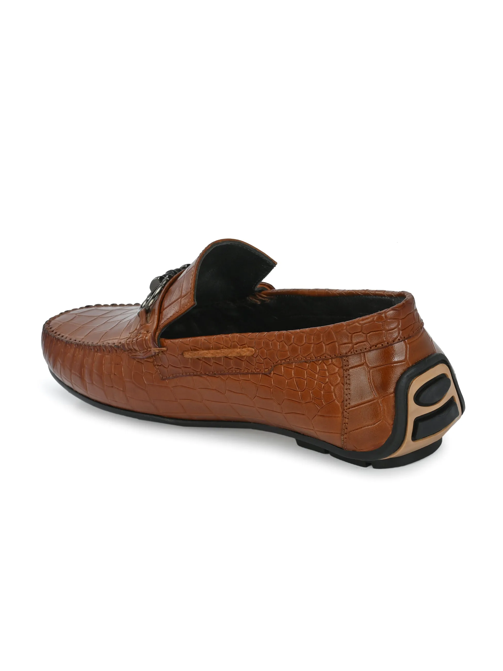 Libson Tan Driving Loafers