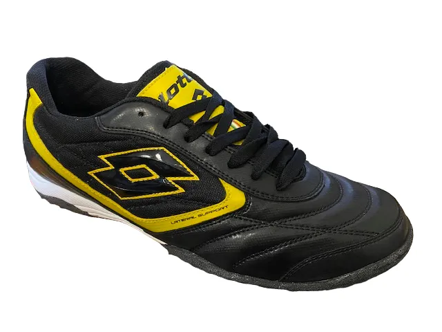 Lotto soccer shoe TF L7381 black/blaz.ylw