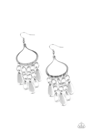 Lure Away - Silver Earring