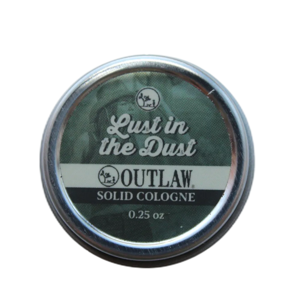 Lust in the Dust Solid Cologne Sample