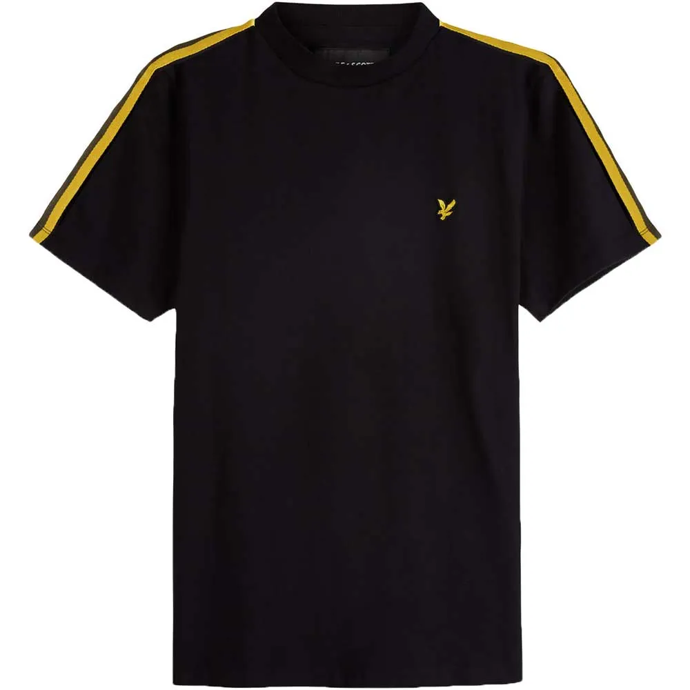 Lyle And Scott Taped T-Shirt - True Black TS1235V