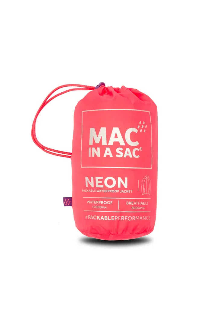 Mac In A Sac Unisex Origin 2 Waterproof Jacket (Neon Watermelon)