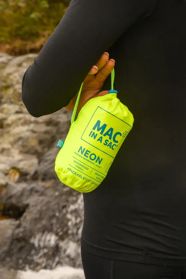 Mac In A Sac Unisex Origin 2 Waterproof Jacket (Neon Yellow)