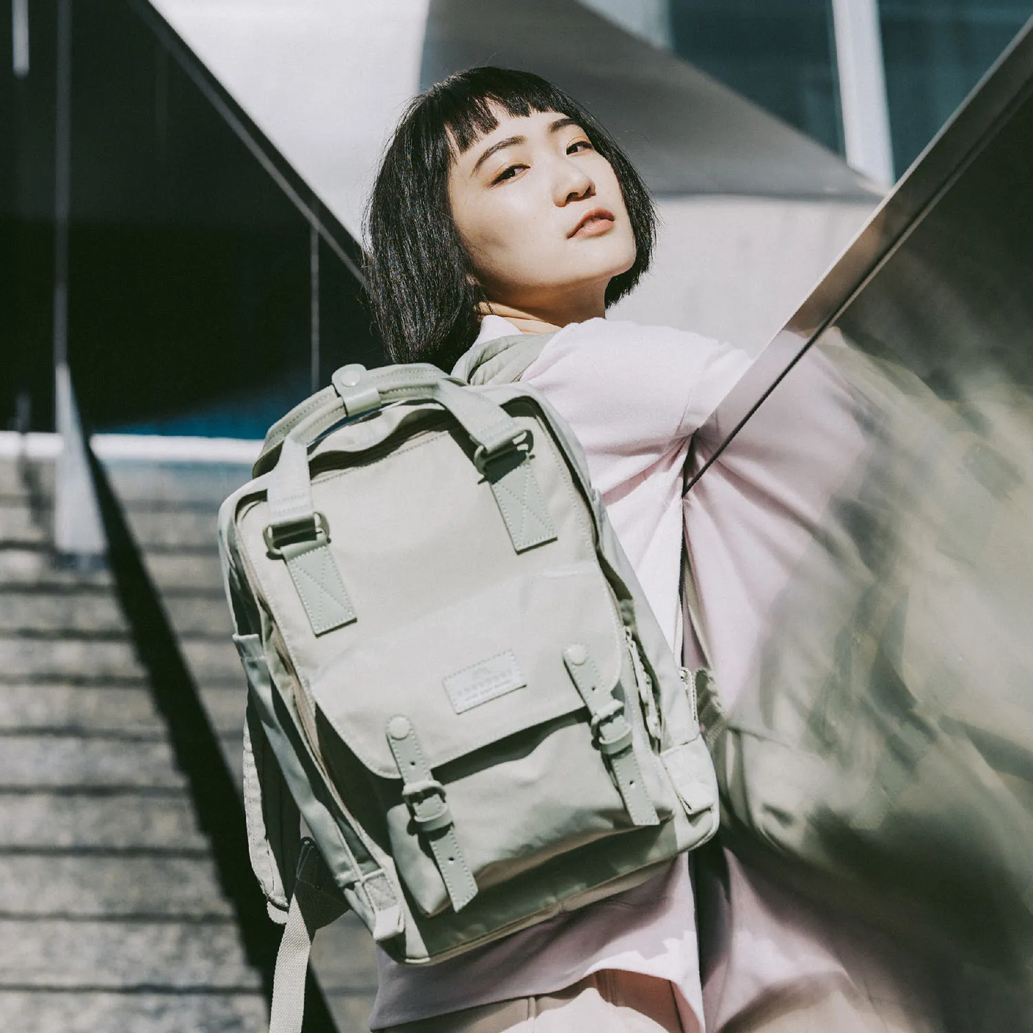 Macaroon Nature Pale Series Backpack