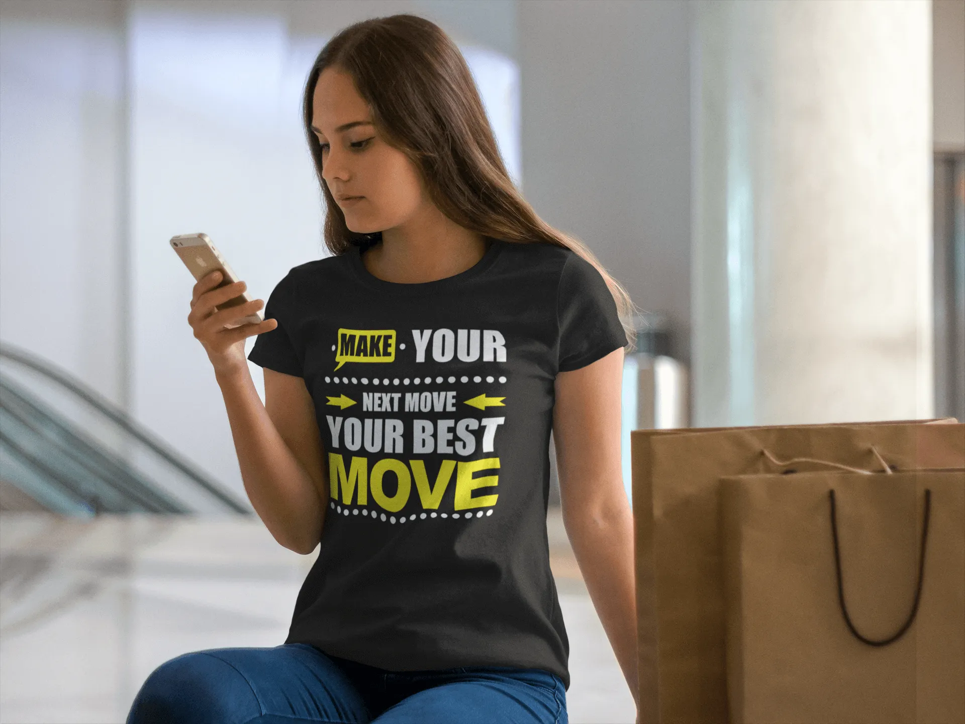 Make Your Next Move Your Best Move***** T-shirt Design