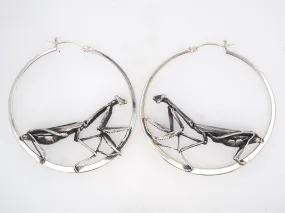 Mantis hoop earrings