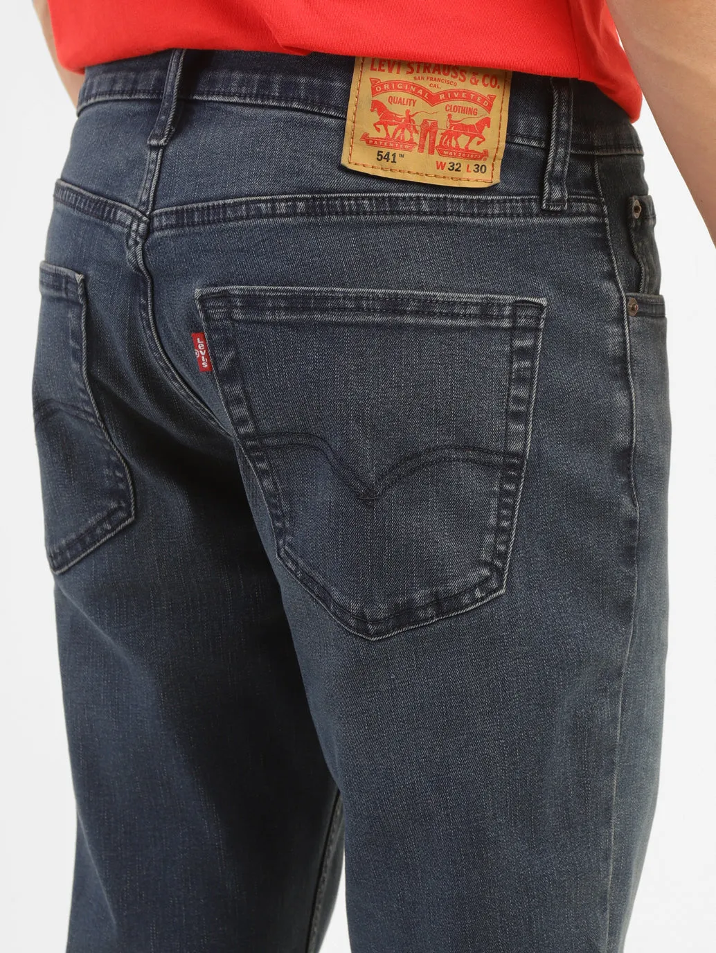 Men's 541 Blue Tapered Fit Jeans