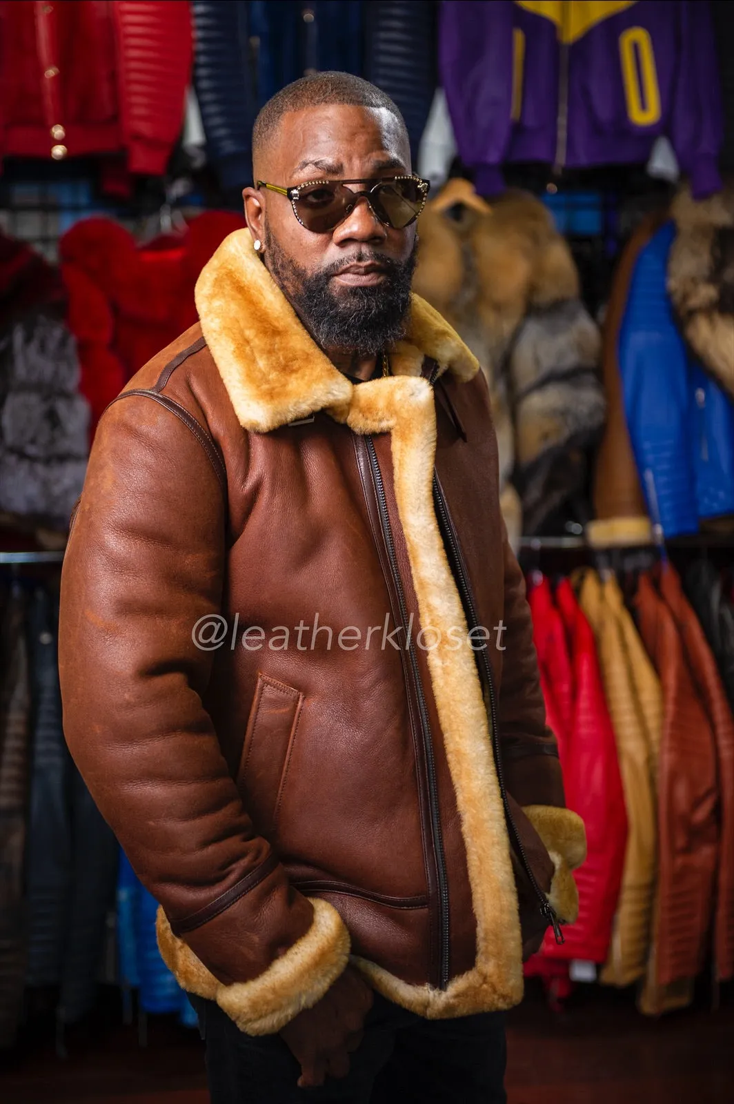 Men's B-3 Classic Sheepskin Shearling