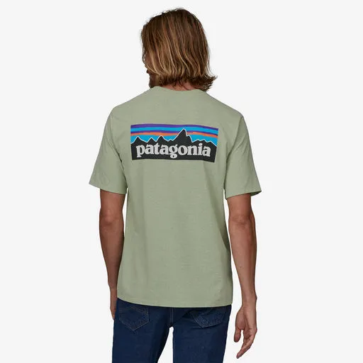 Men's Patagonia | P-6 Logo Responsibili-Tee® |  Salvia Green