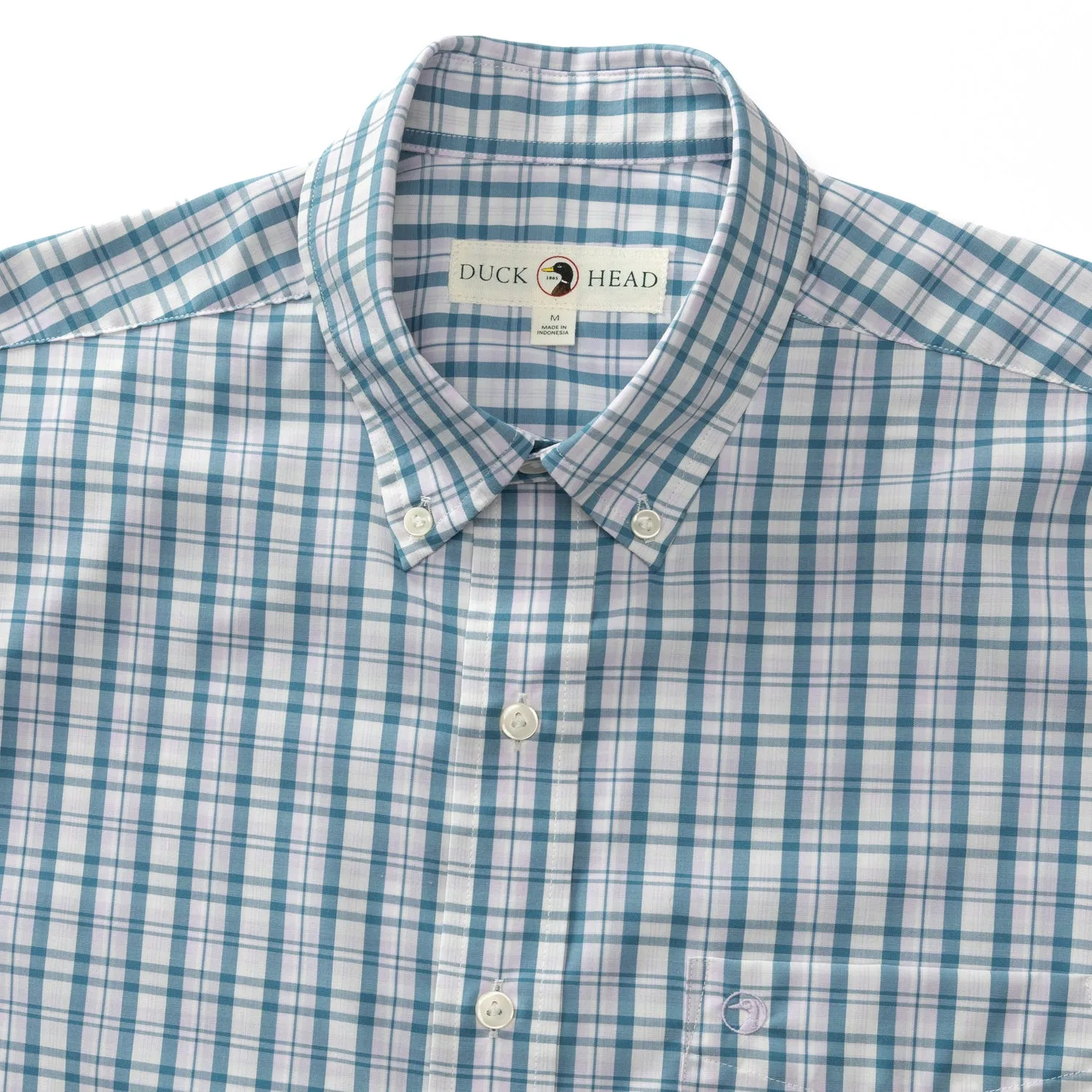 Milligan Plaid Performance Poplin Sport Shirt