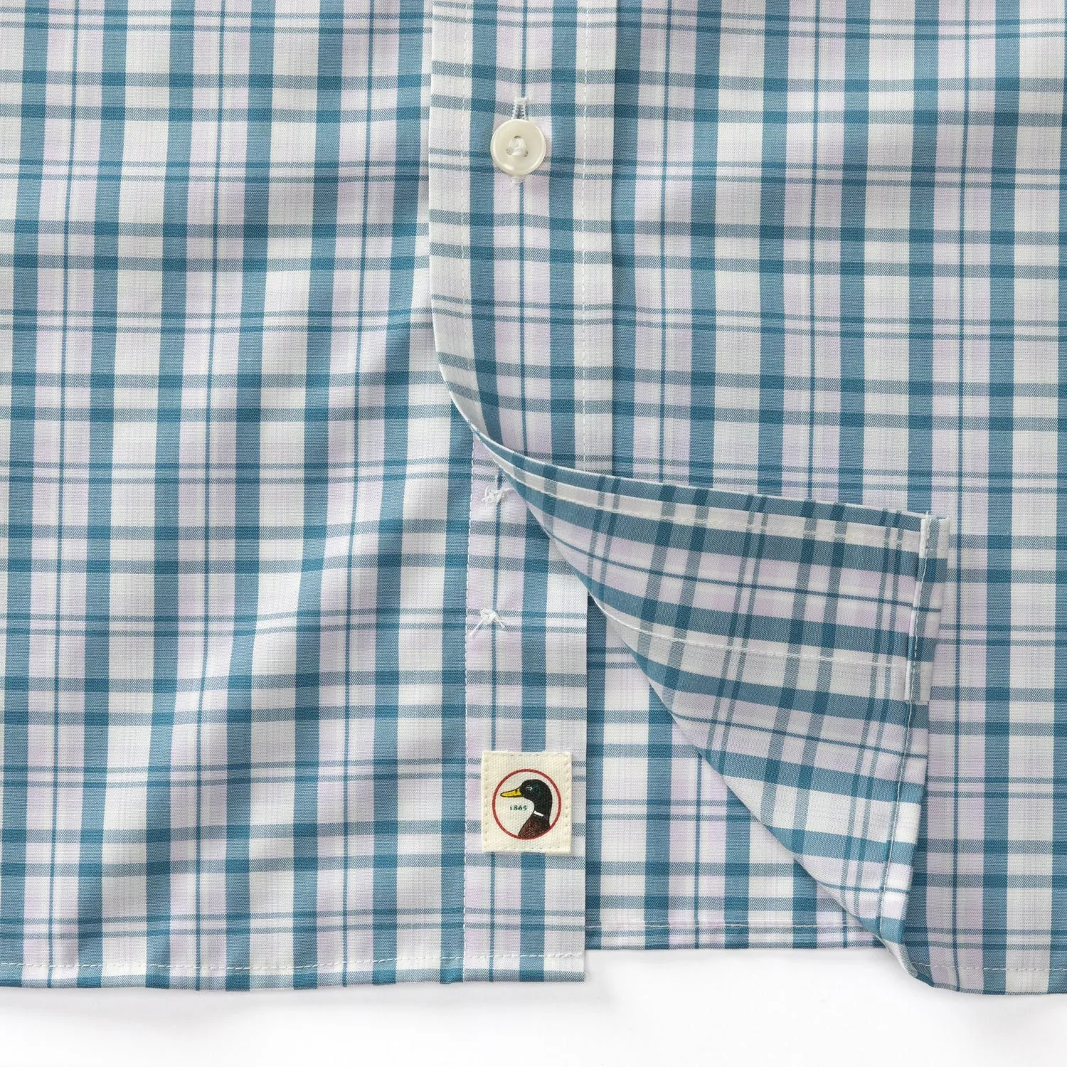 Milligan Plaid Performance Poplin Sport Shirt