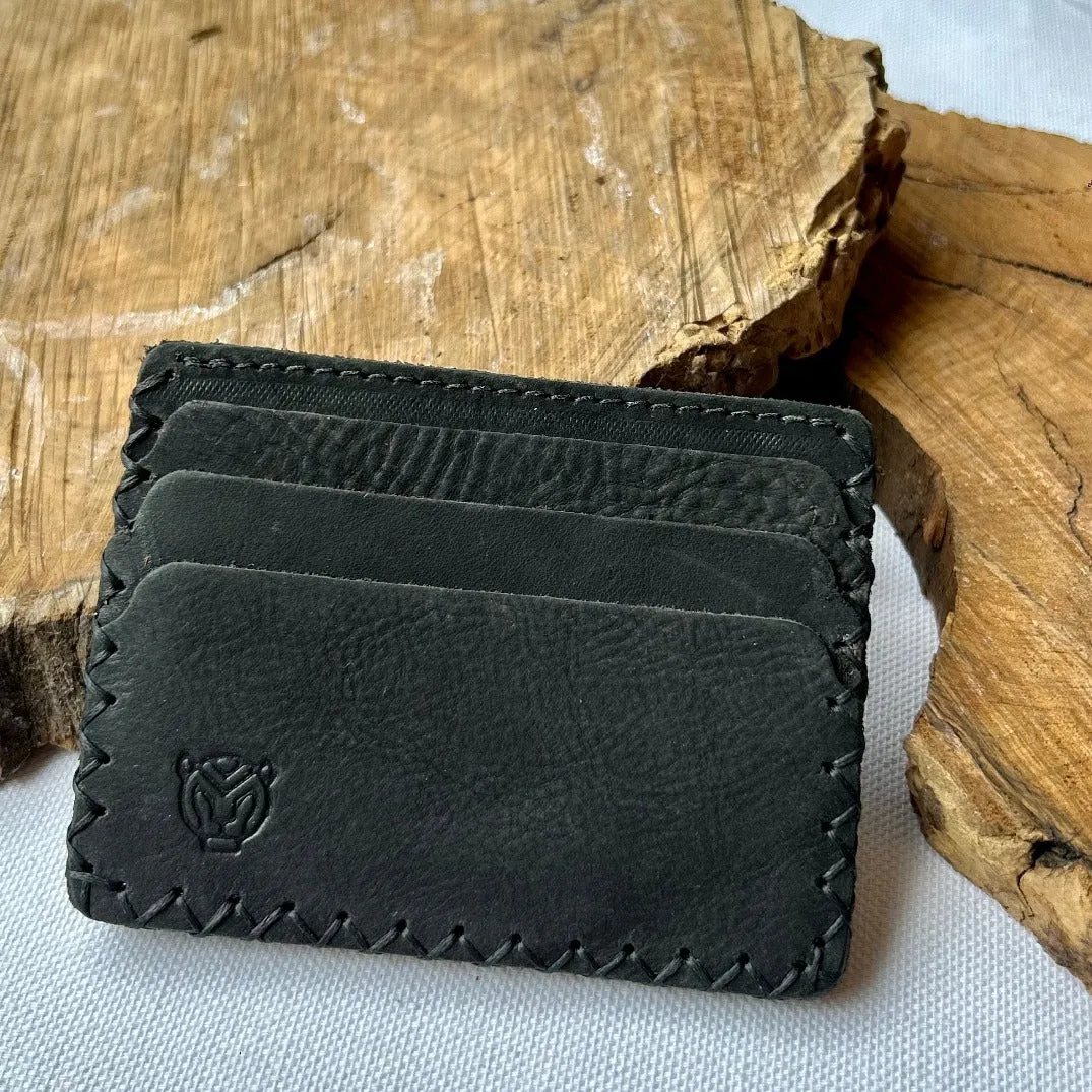 Minimalist Leather Wallet from Hebron | Handcrafted Gifts from Palestine