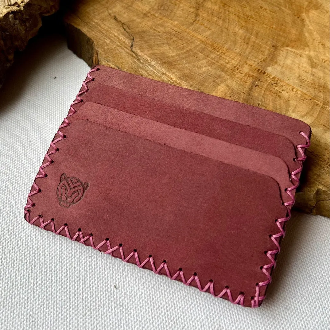 Minimalist Leather Wallet from Hebron | Handcrafted Gifts from Palestine