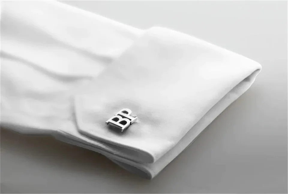 Monogrammed Cufflinks with Initials