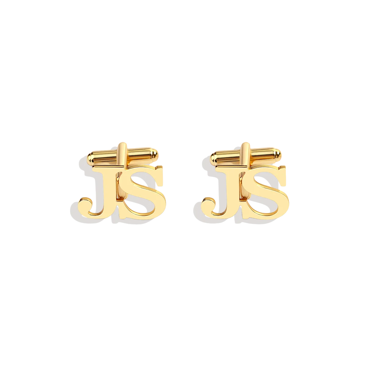 Monogrammed Cufflinks with Initials