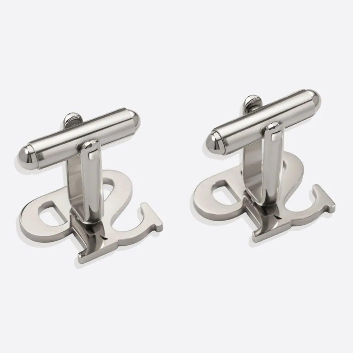 Monogrammed Cufflinks with Initials