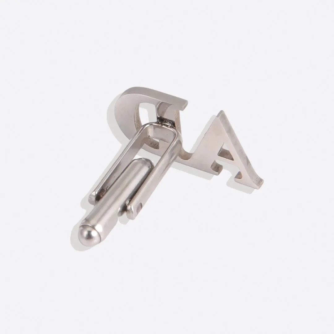 Monogrammed Cufflinks with Initials