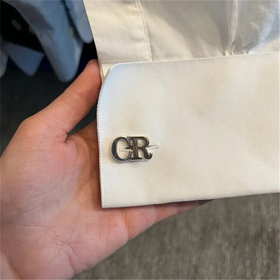 Monogrammed Cufflinks with Initials