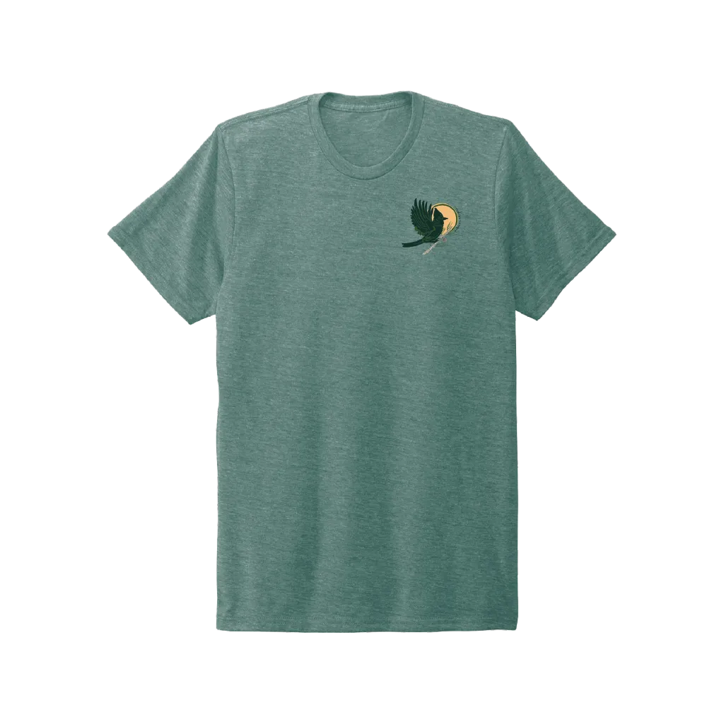 Mountain Jay Tee - Heather Pine