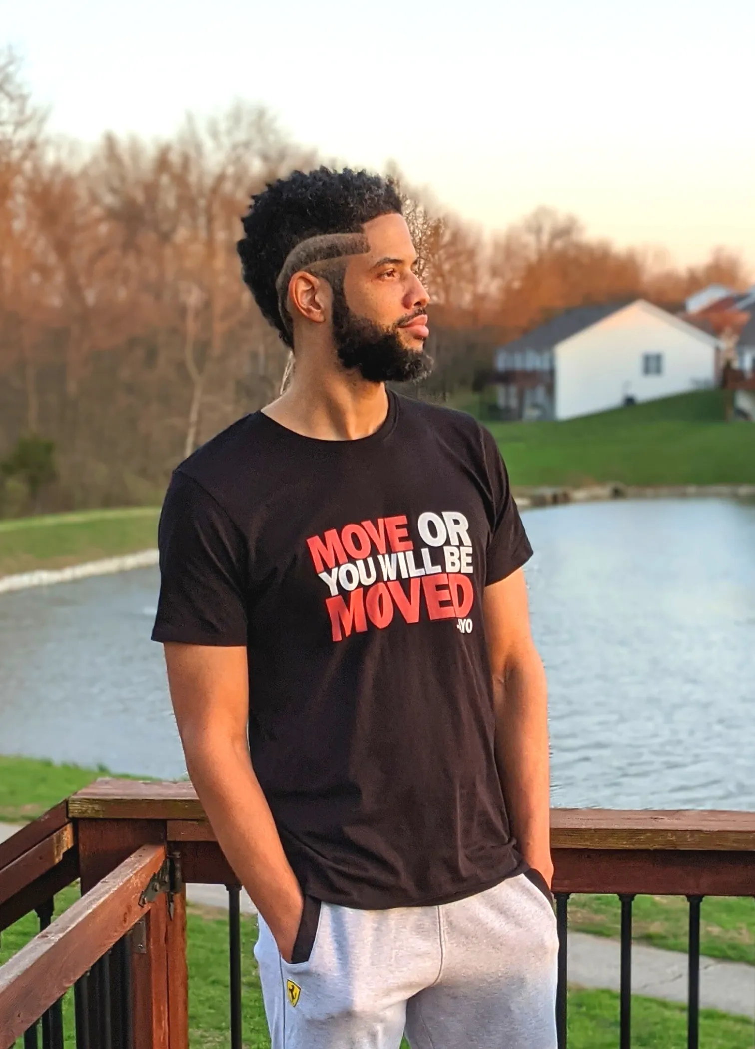 move or you will be moved unisex tee