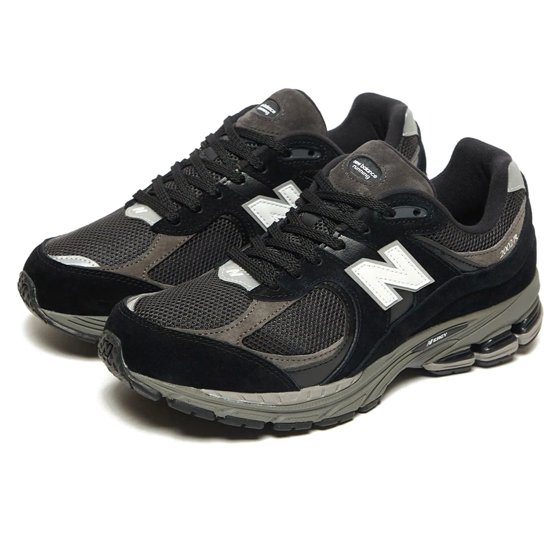 New Balance 2002R 'Black Dark Grey White'