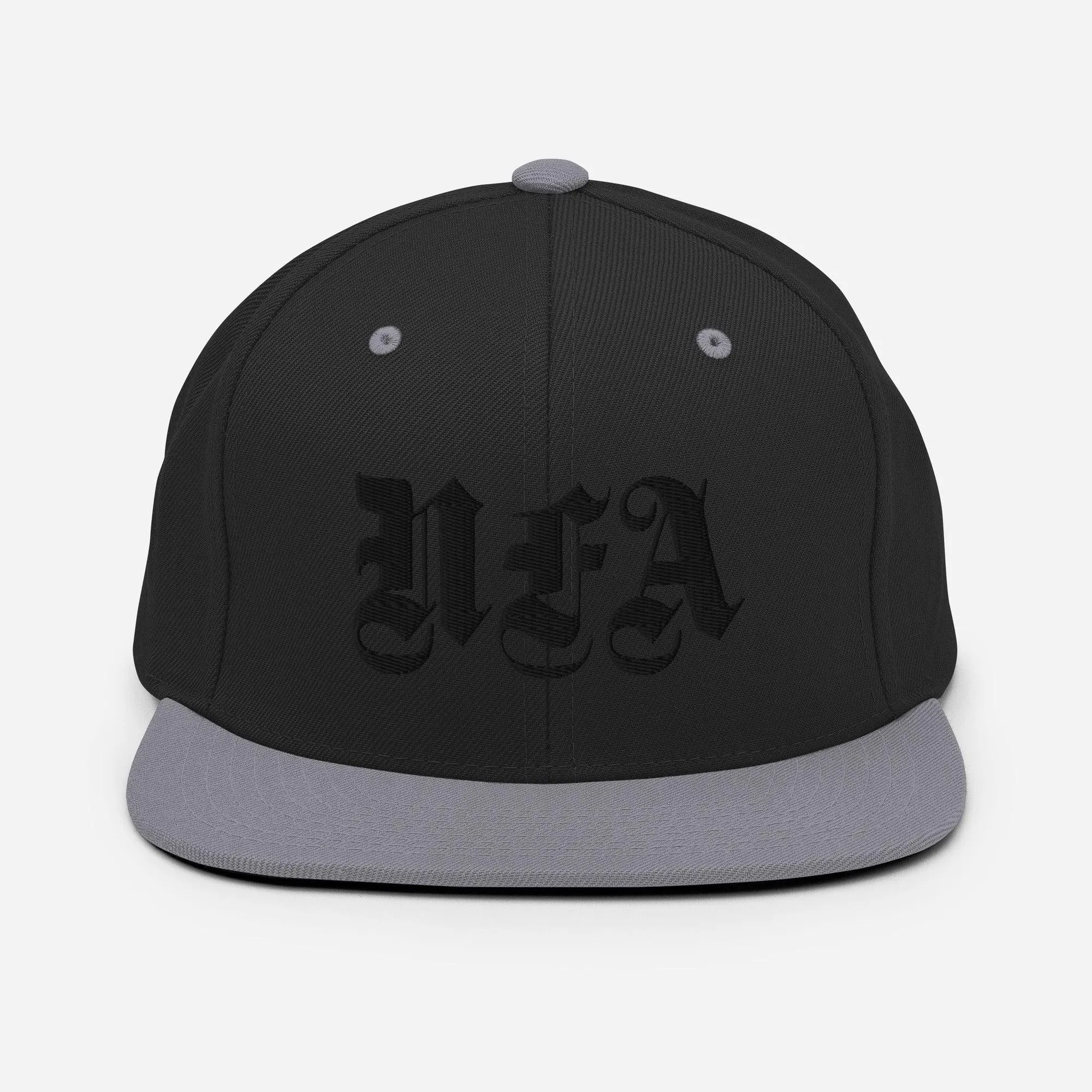 NFA Black Embroidery Snapback Hat