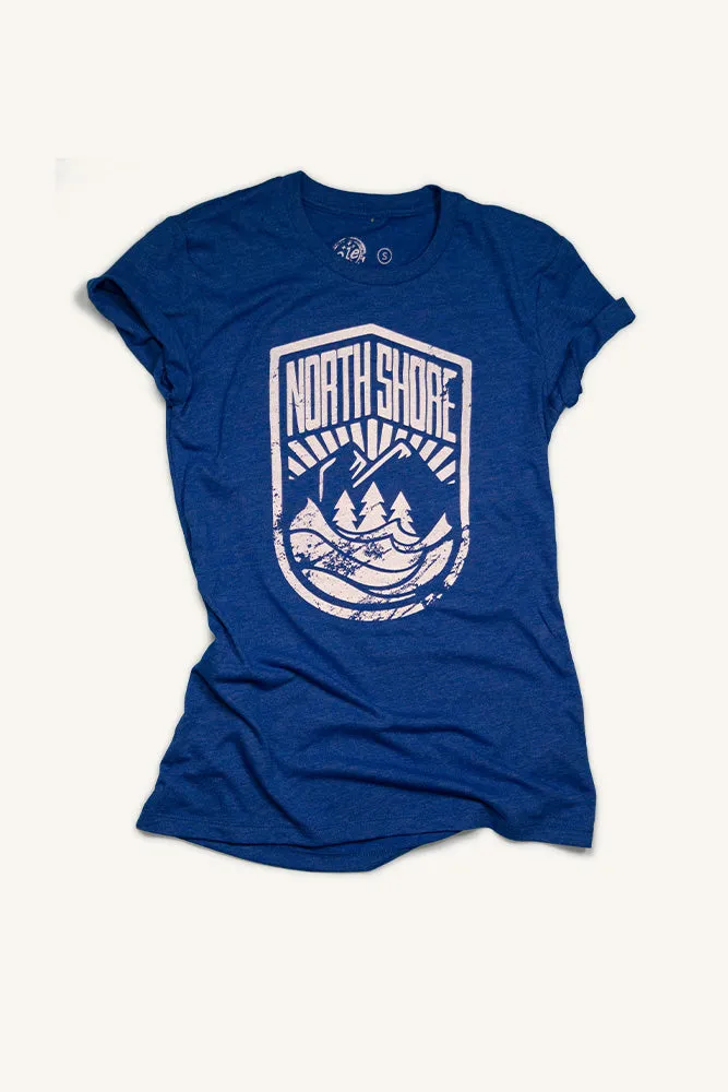 North Shore Crest T-shirt (Womens)