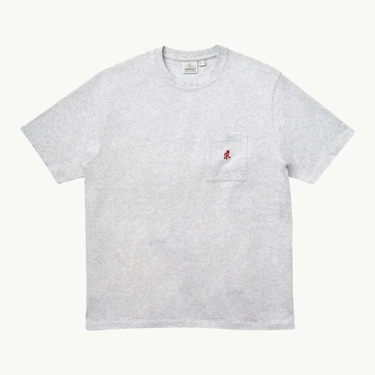 One Point Tee - Grey Heather