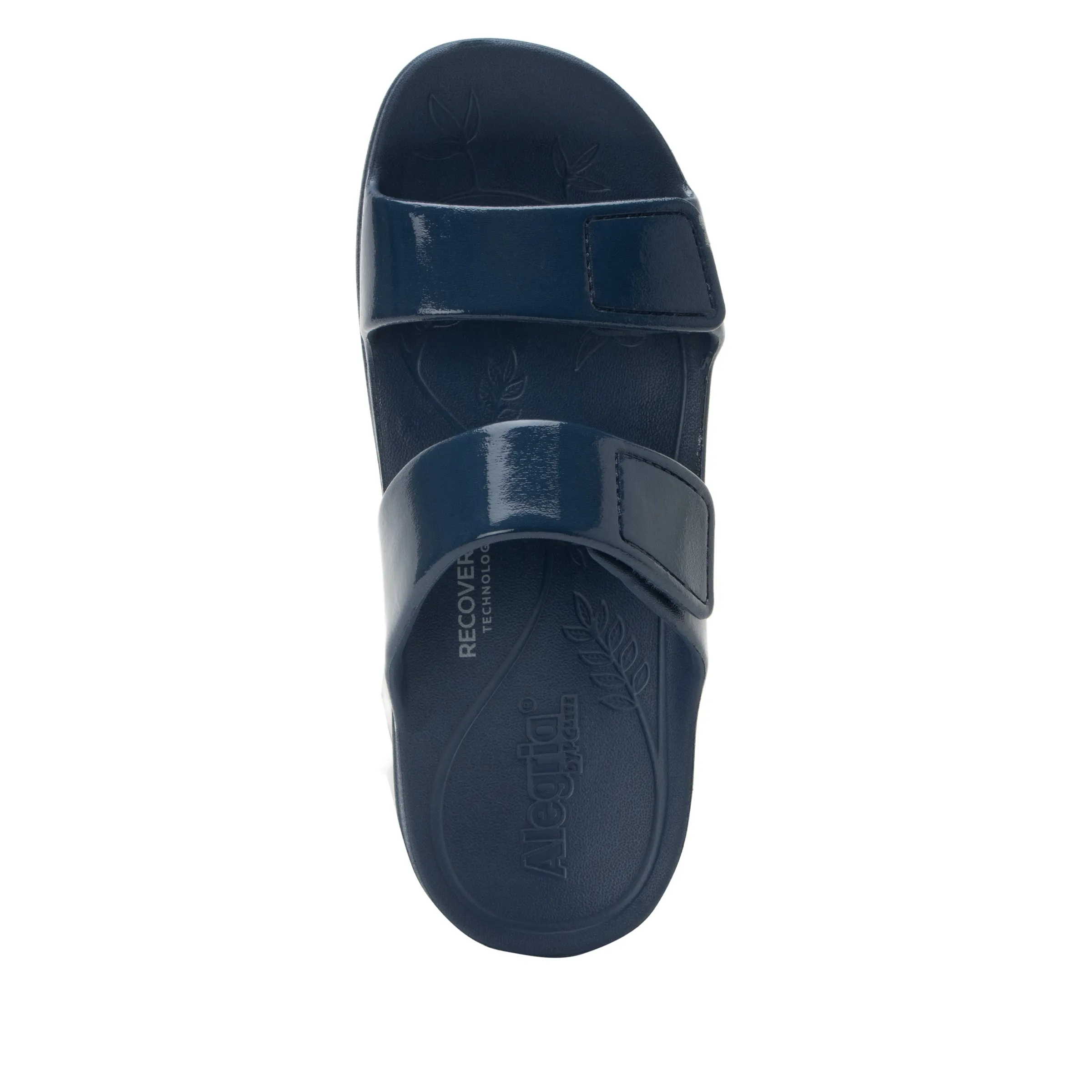 Orbyt Navy Gloss Sandal