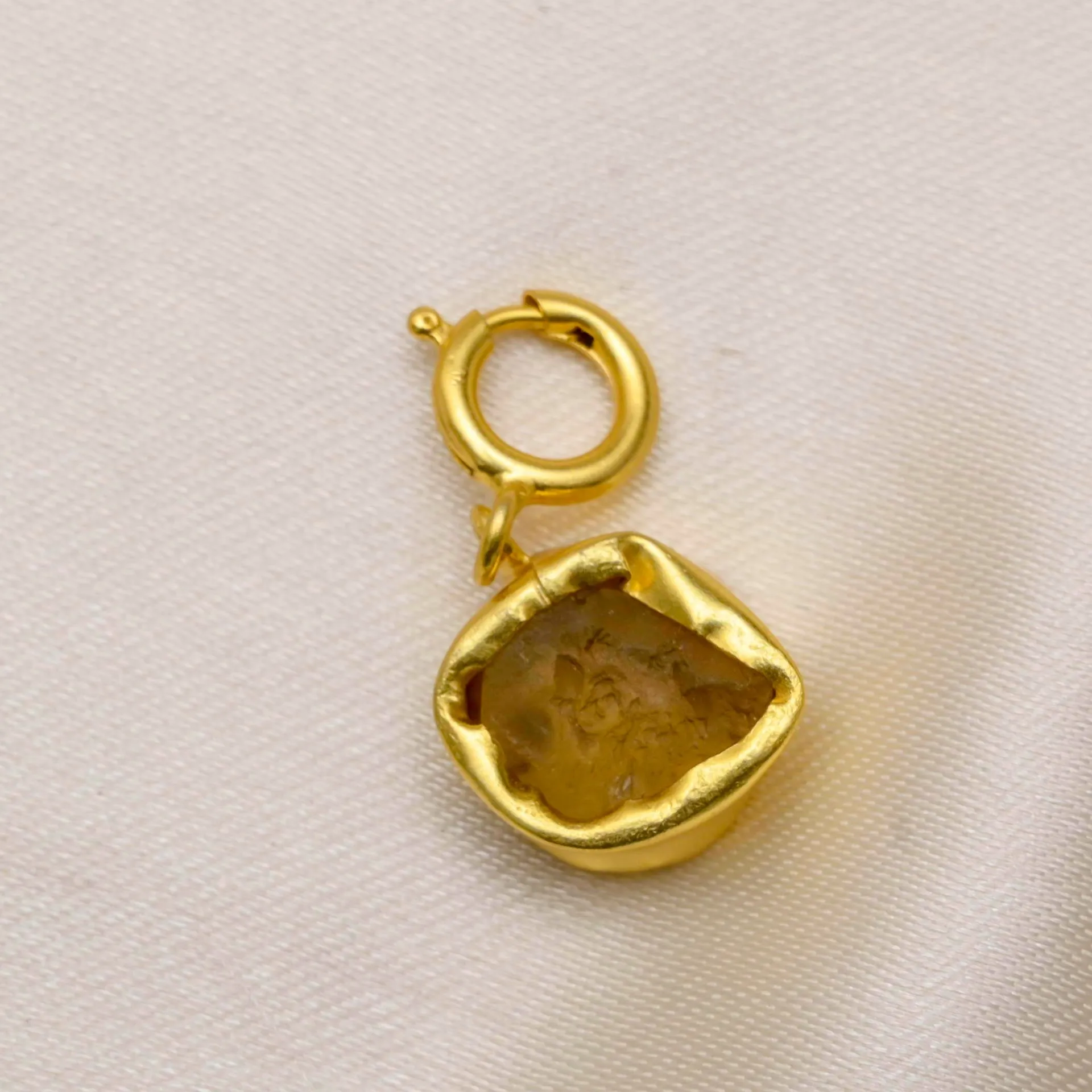 Power of Stone Citrine Charm