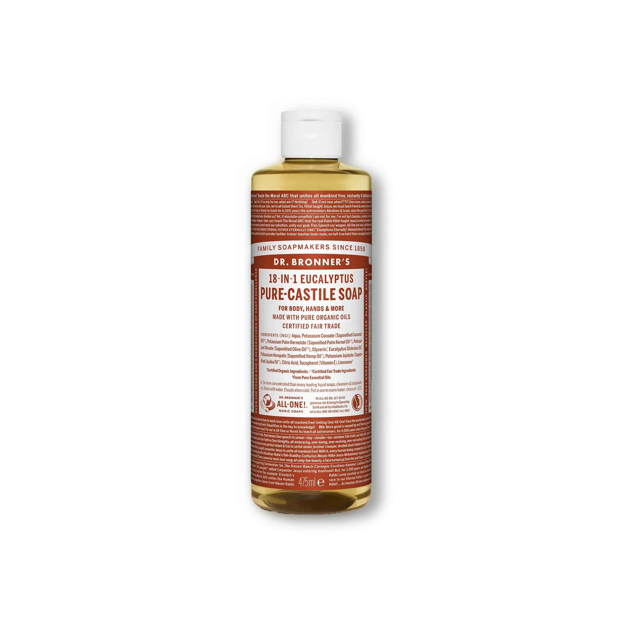 Pure Castile Liquid Soap - 475ml