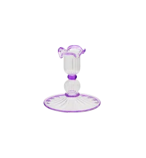 Purple Jane Candle Holder