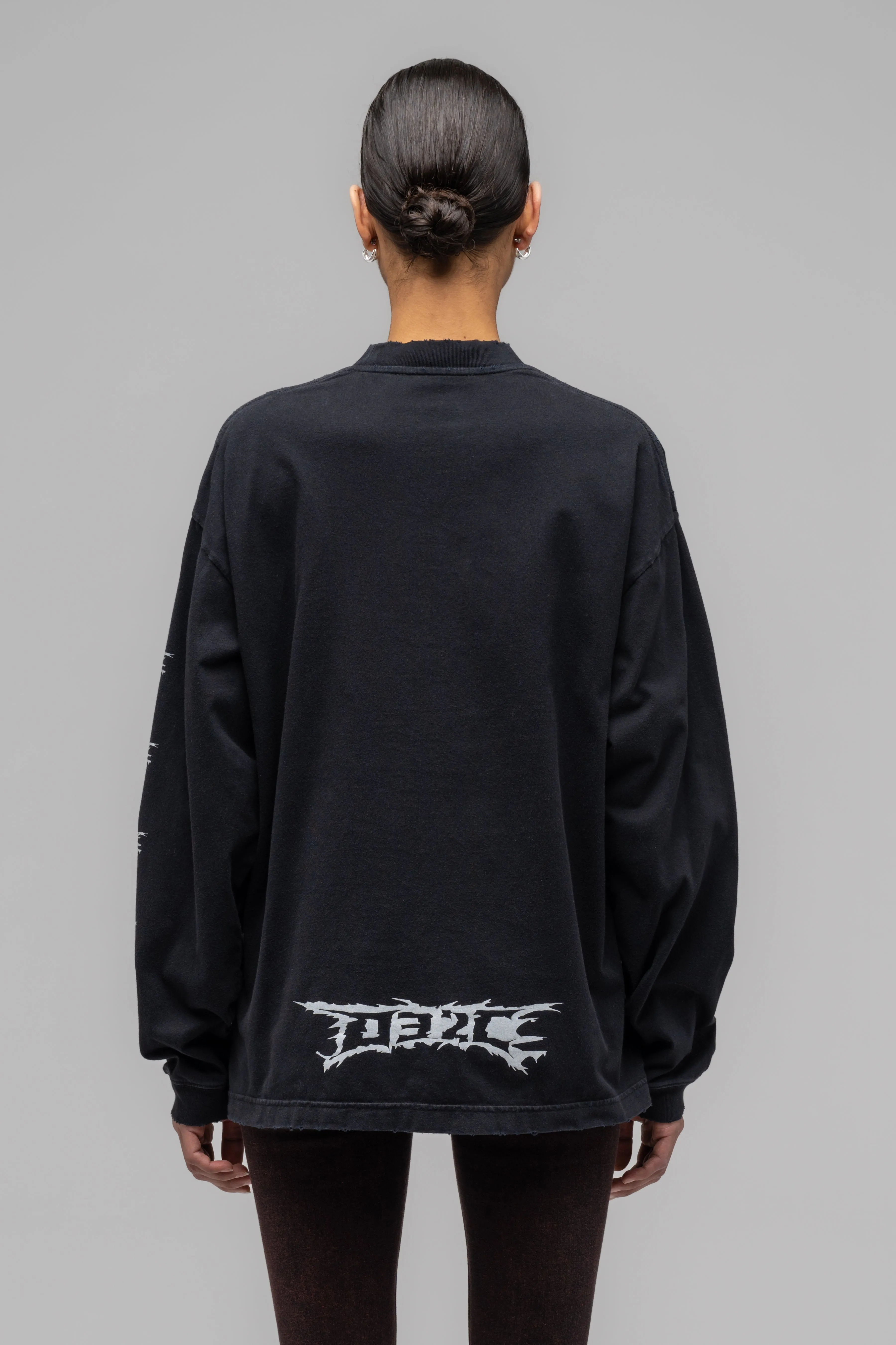 "NERVE SHATTER" BOXY LONGSLEEVE