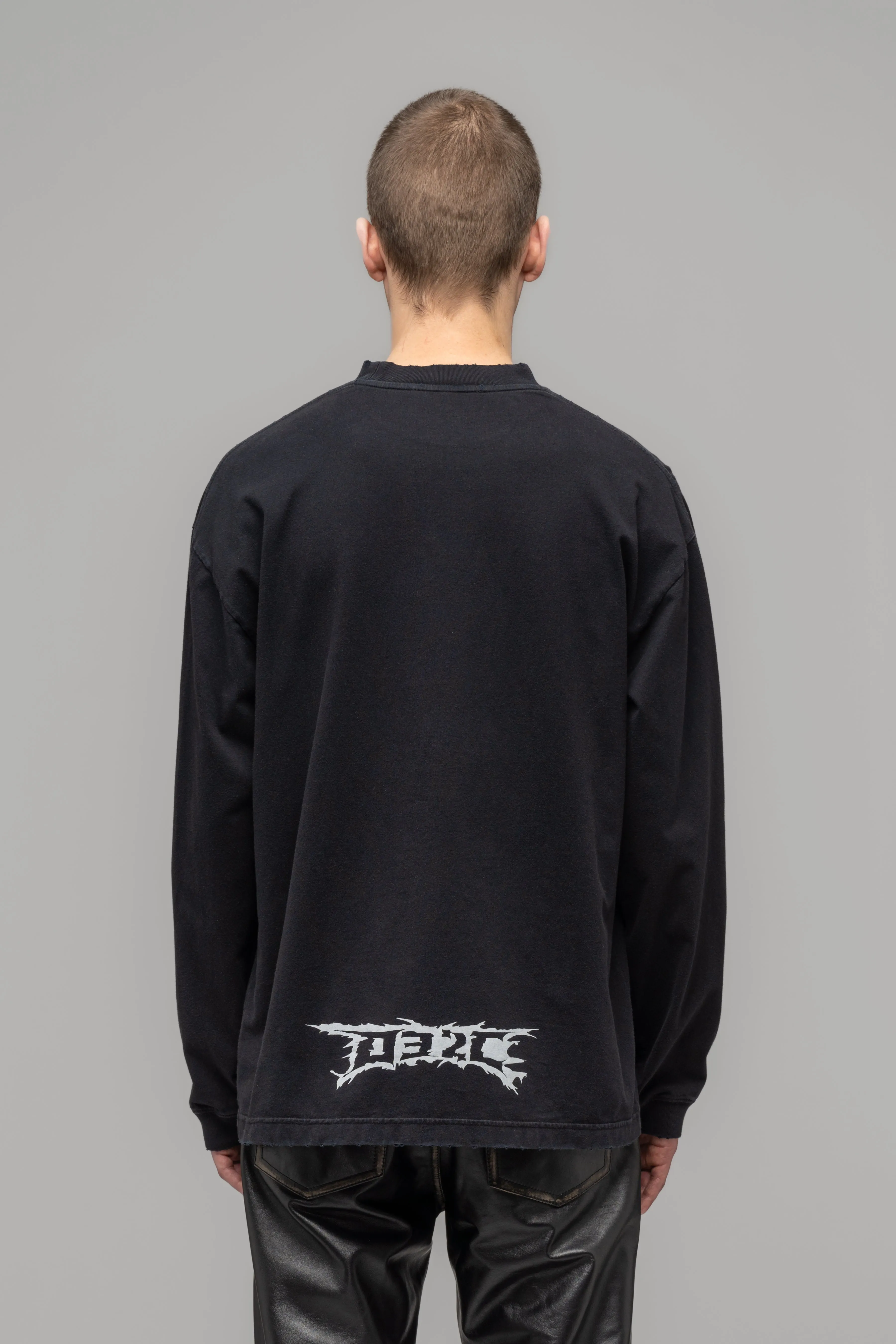 "NERVE SHATTER" BOXY LONGSLEEVE