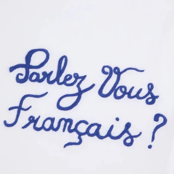 "Parlez-vous Français" Popincourt T-shirt (White)