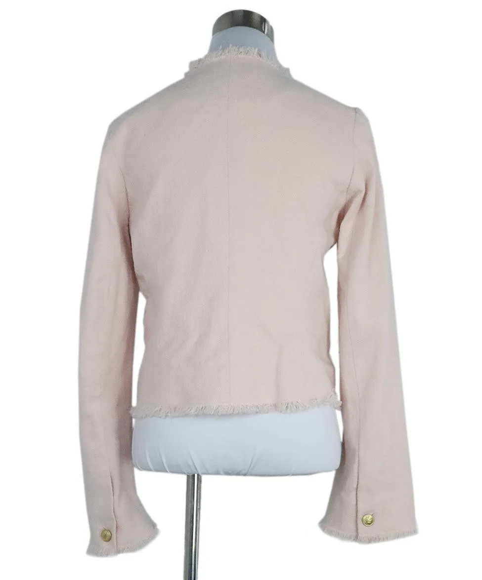 Rag & Bone Pink Cotton Jacket sz 0