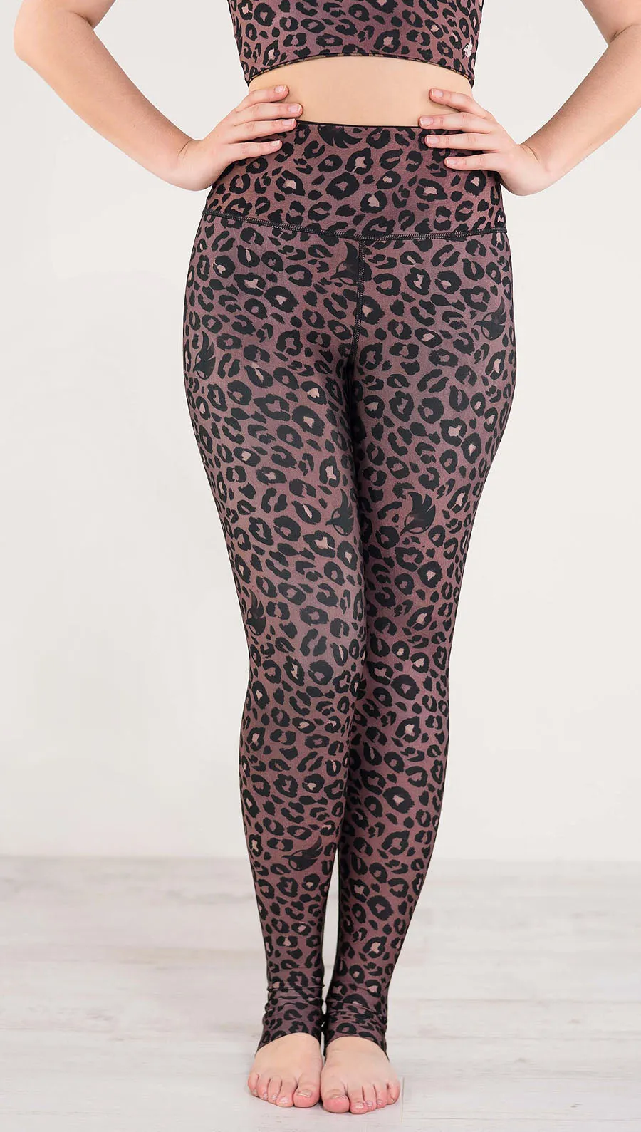 Red Leopard - Reversible Leggings