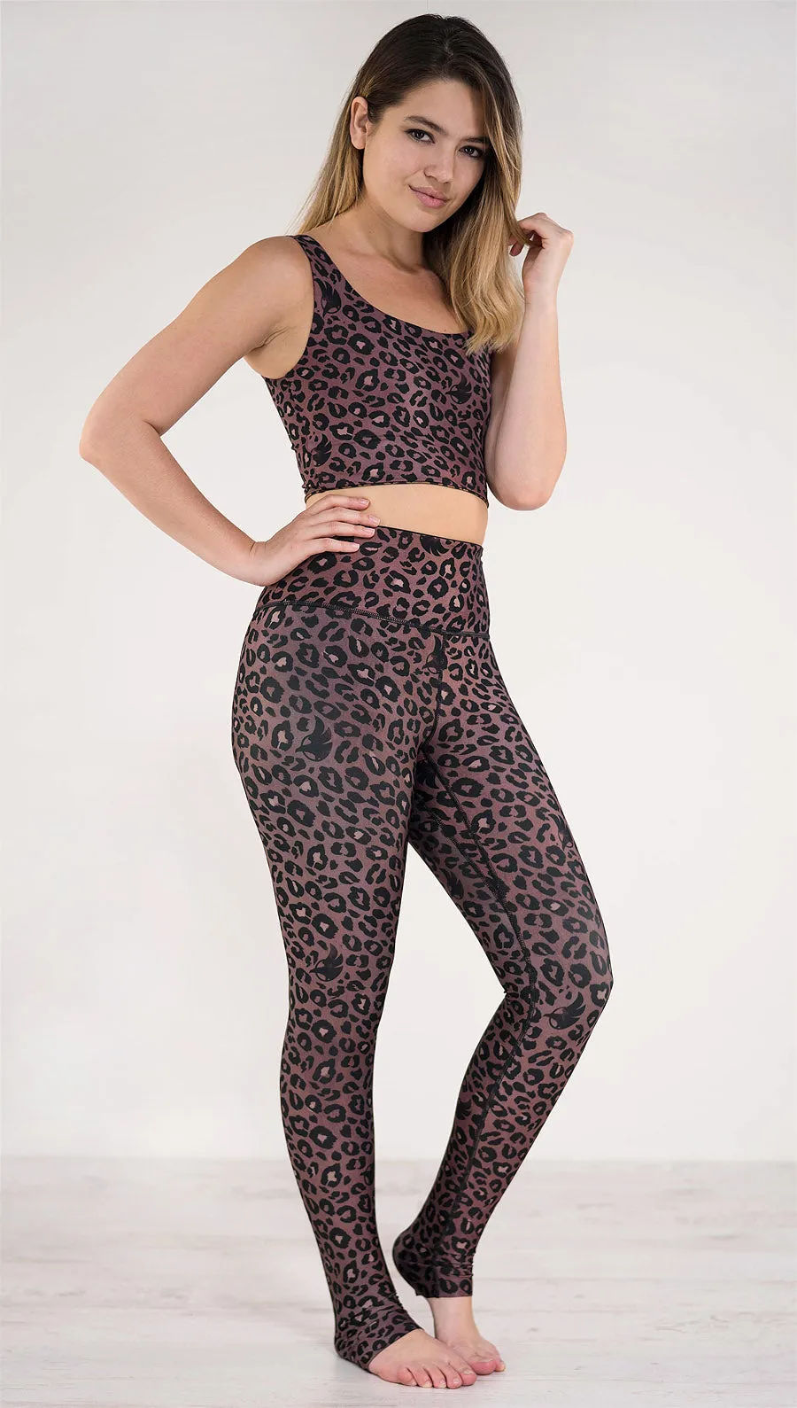 Red Leopard - Reversible Leggings