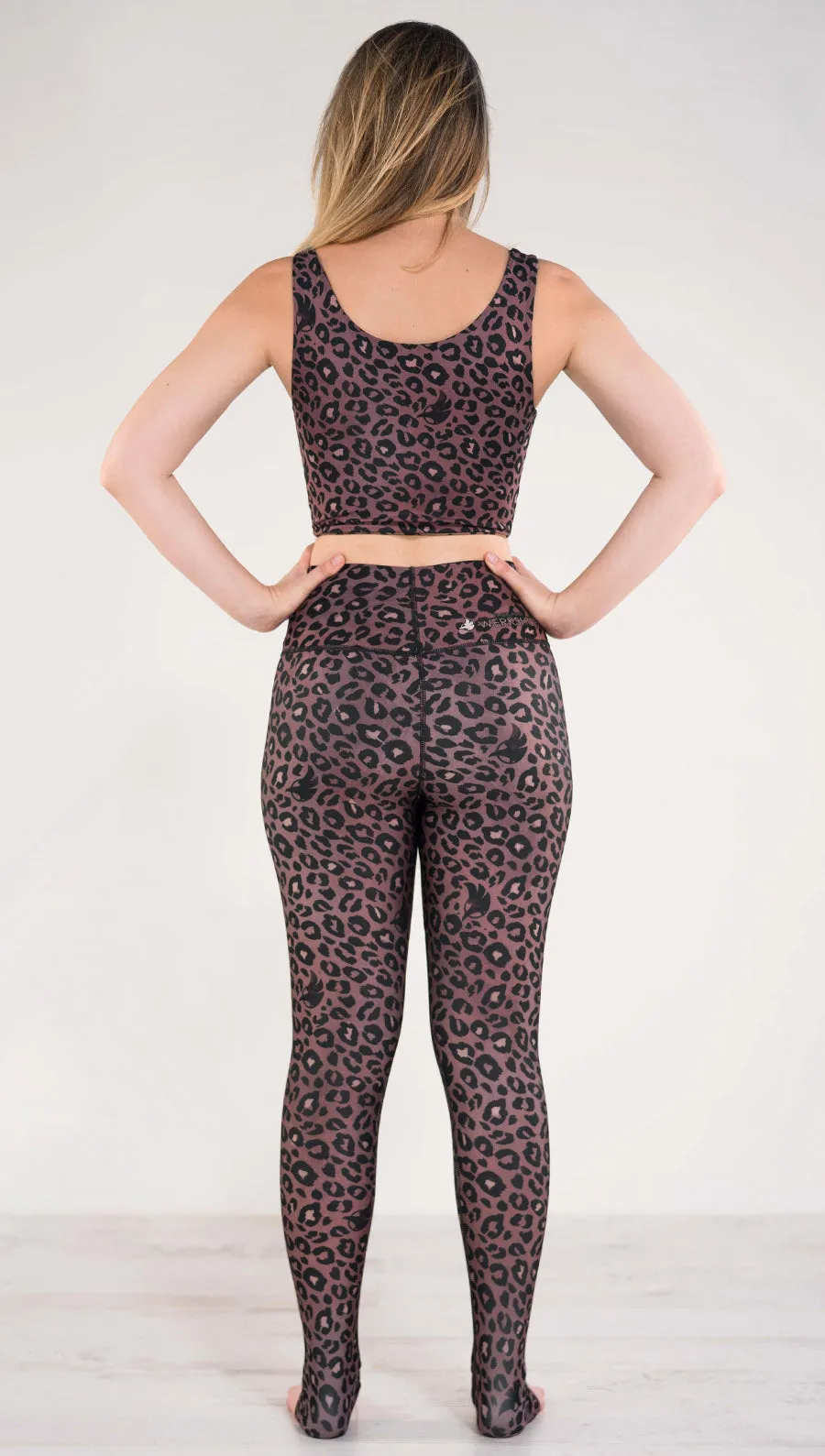 Red Leopard - Reversible Leggings