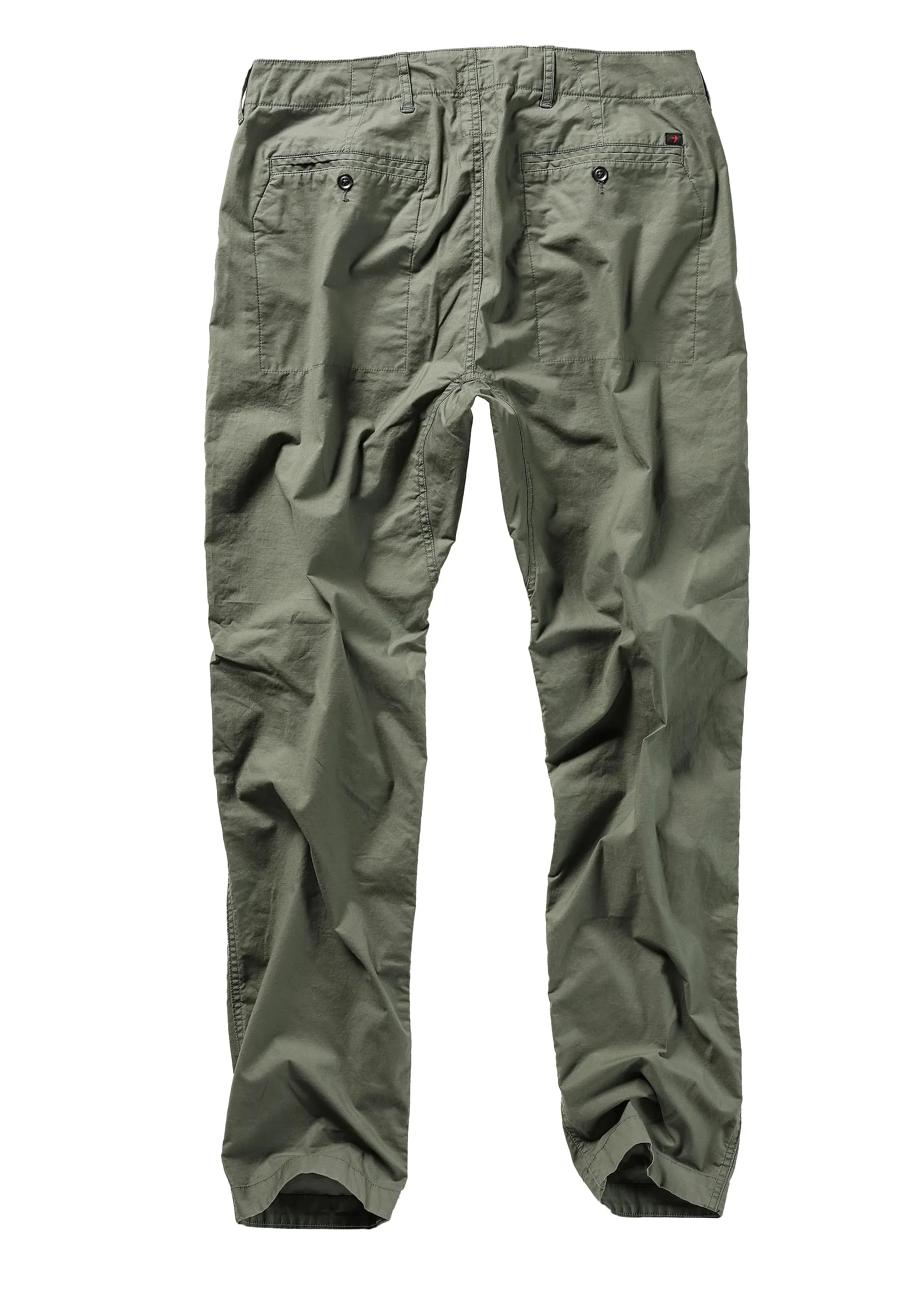 Relwen Muted Olive Green Flyweight Flex Chino Pant