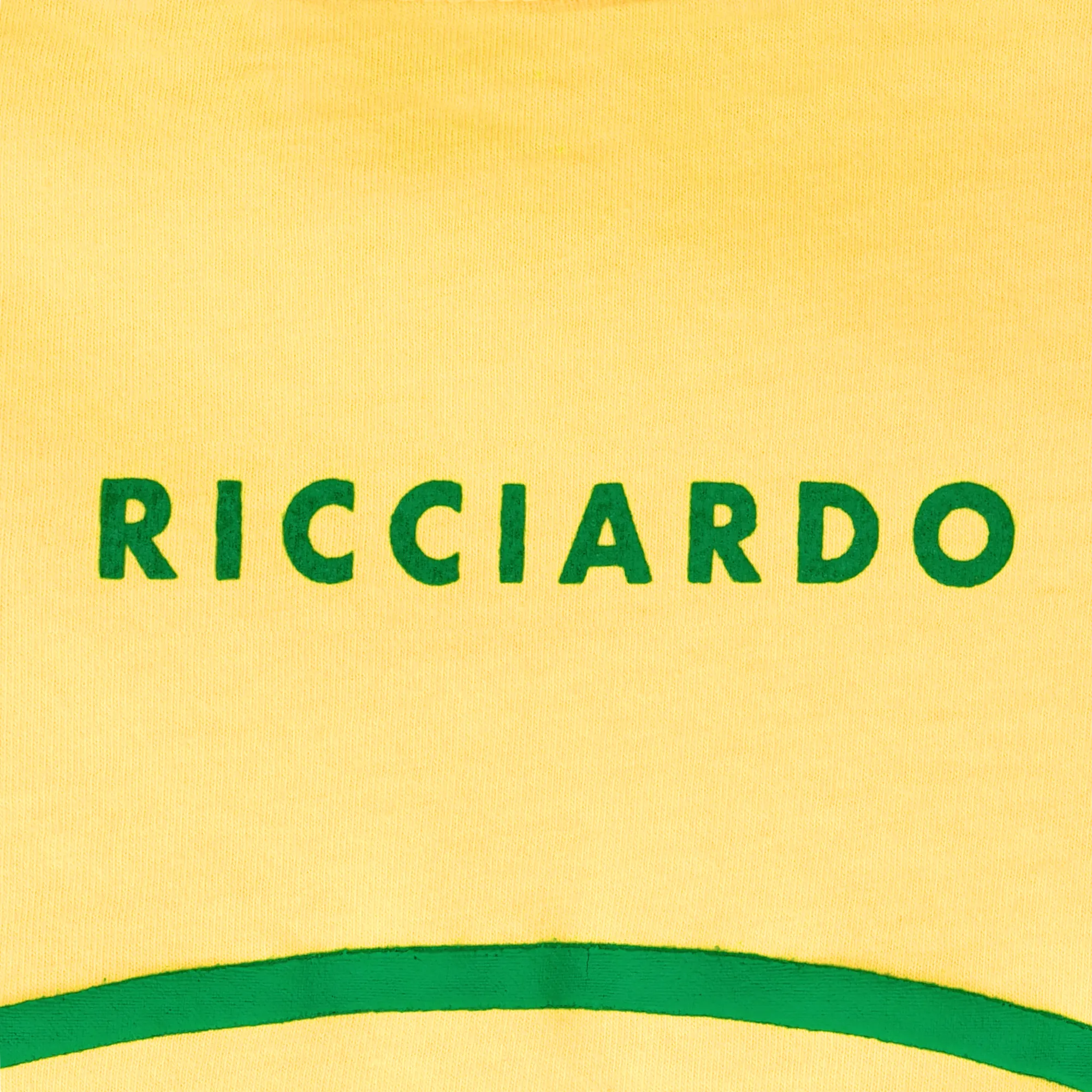 RIC3 Green & Gold Short Sleeve Tee Gold