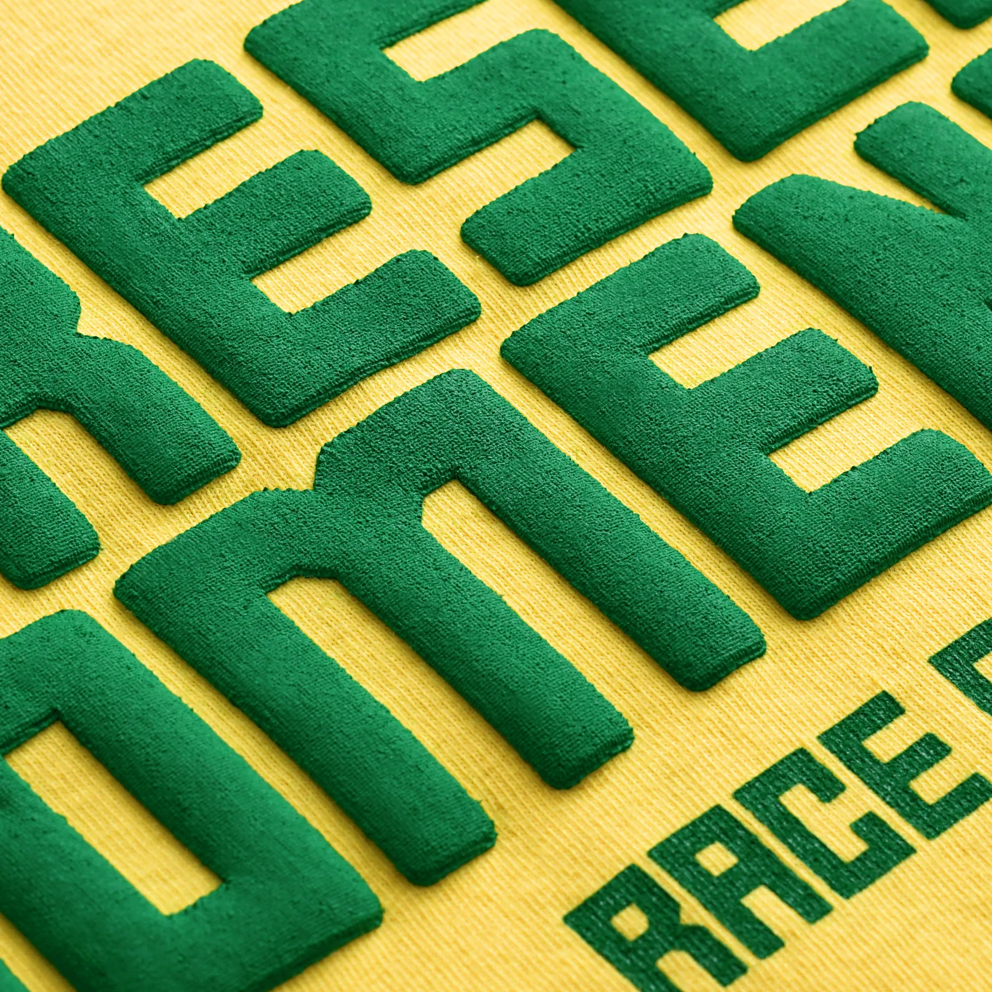 RIC3 Green & Gold Short Sleeve Tee Gold