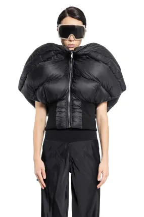 RICK OWENS WOMAN BLACK VESTS