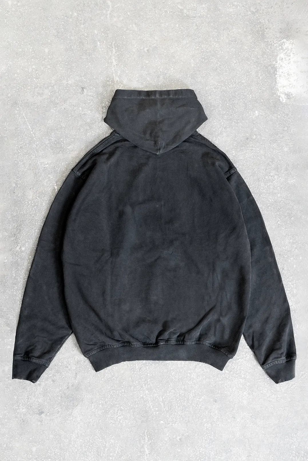 ROTTWEILER BLACK WASHED HOODIE