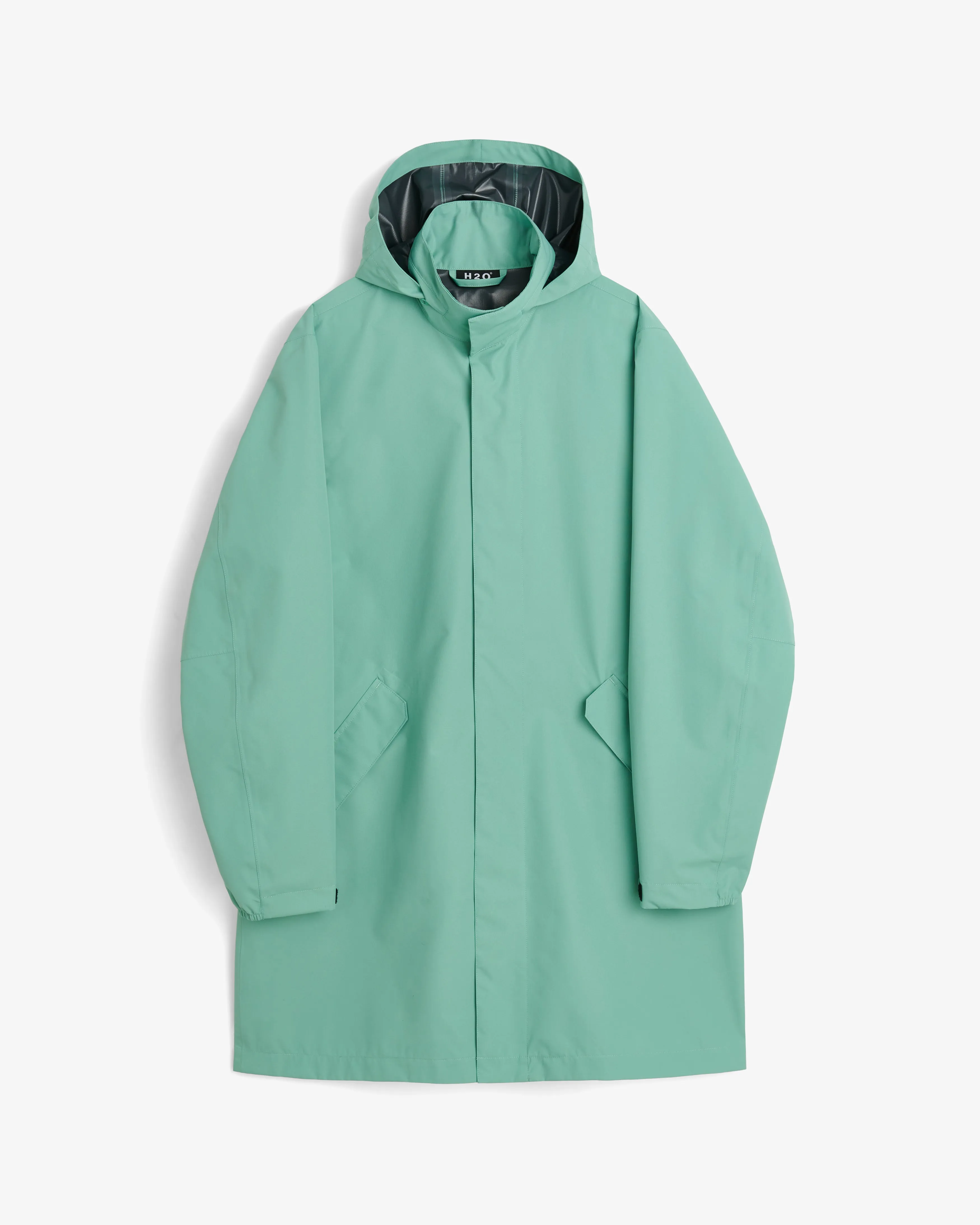 Rømø LW Long Rain Jacket - Sea Grass