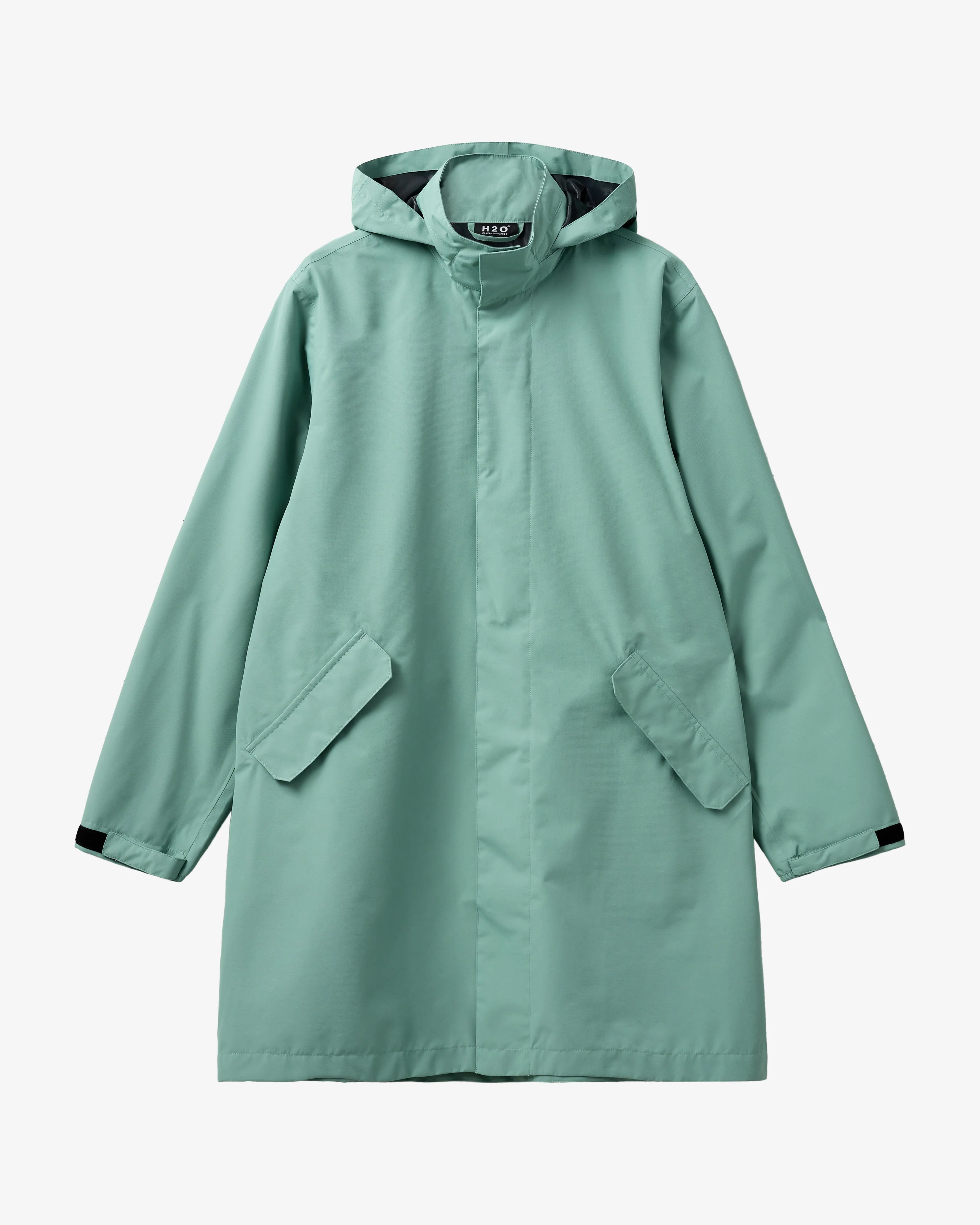 Rømø LW Long Rain Jacket - Sea Grass