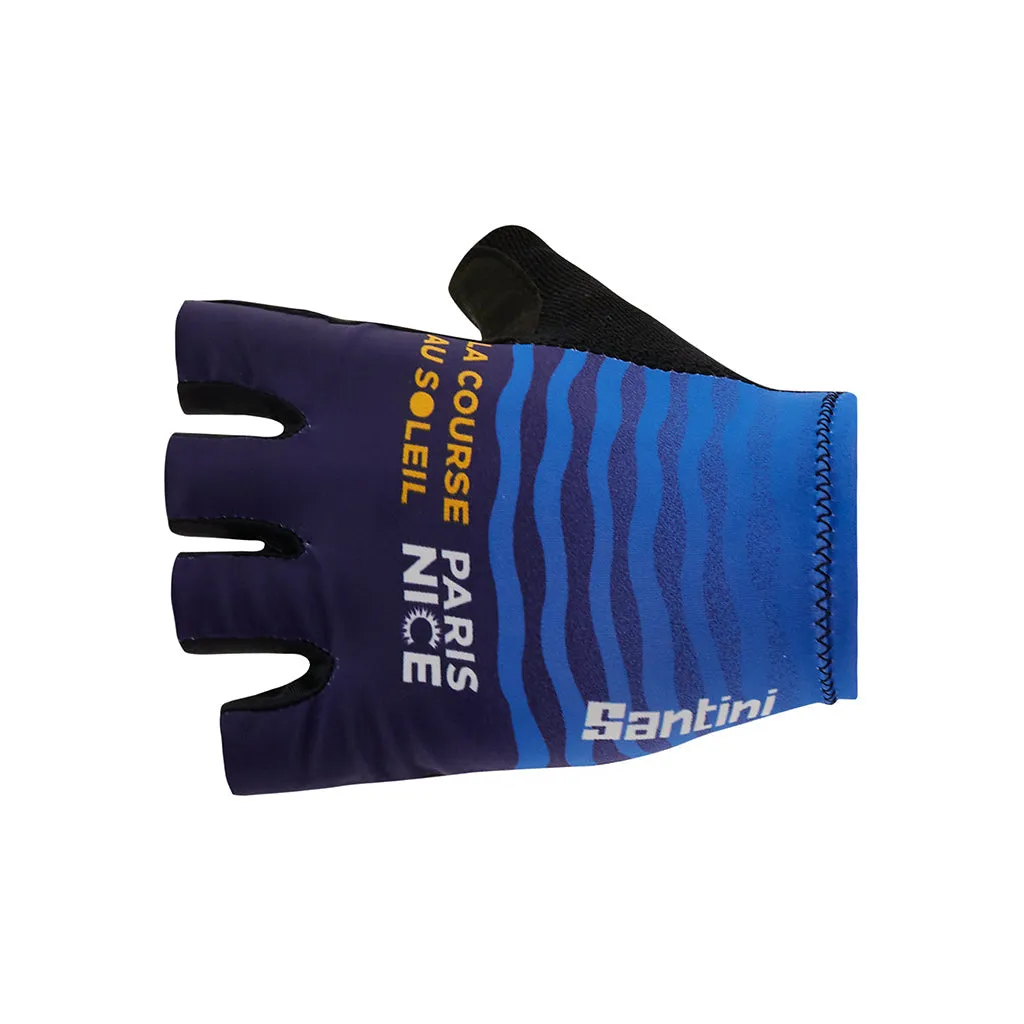 Santini TDF Paris Nice Gloves - Print