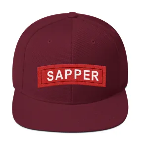 Sapper tab Snapback Hat