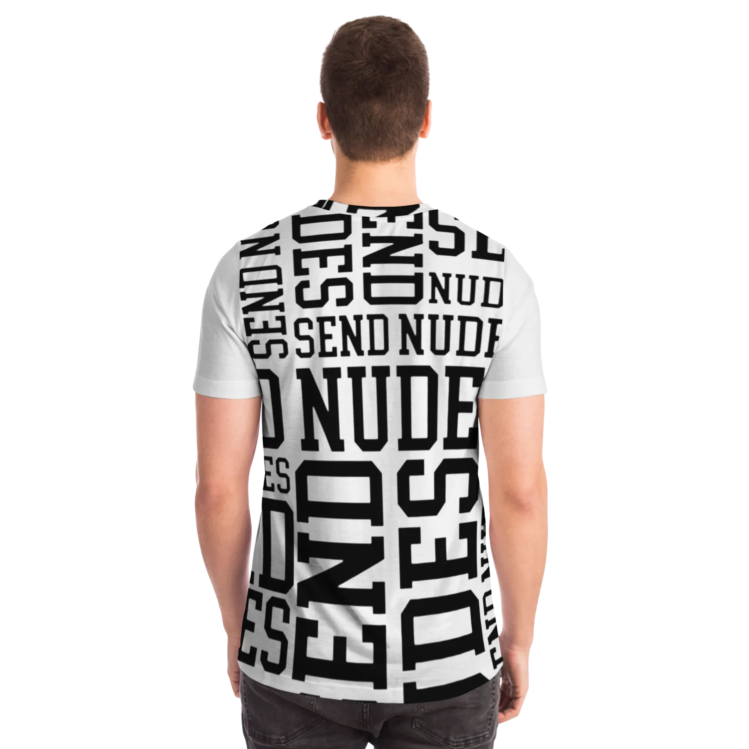 Send Nudes white PREMIUM t-shirt